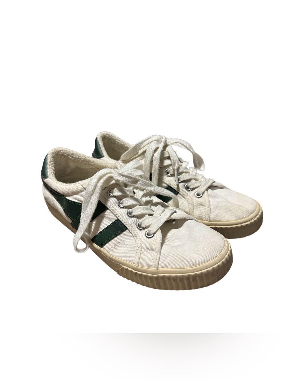Gola Mark Cox Sneaker Women's 7 Tennis Shoe Lace Up Low Top Canvas Preppy